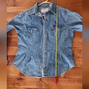 Levi's Classic Blue Denim Shirt